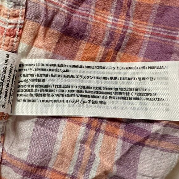 Abercrombie | Women's button up | Pink/Purple | L - Picture 3 of 5